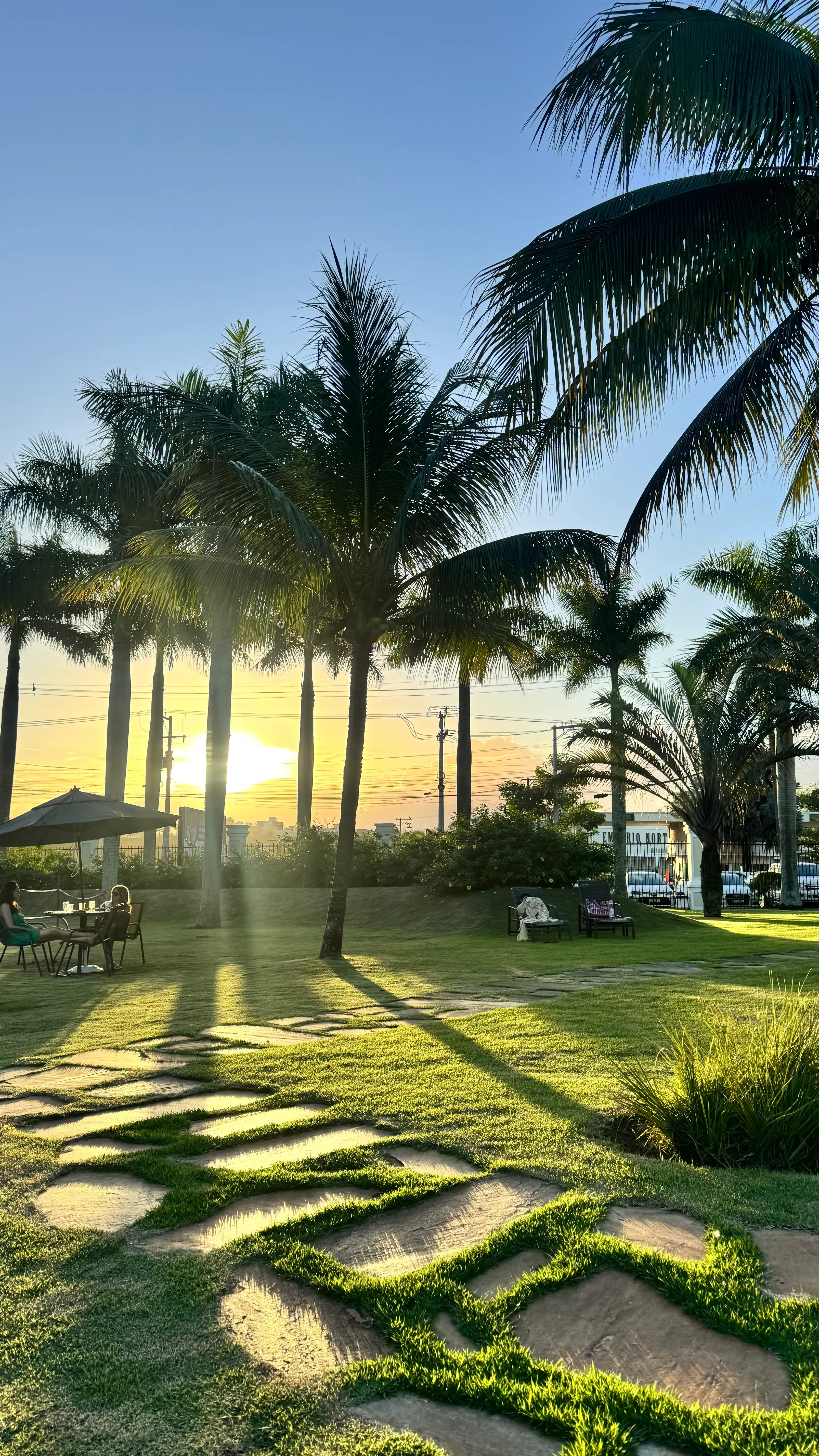 Garden beach in Brazil